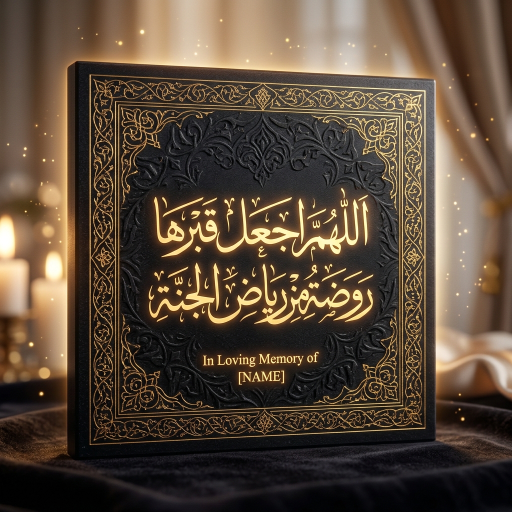 دعاء الجنة والنعيم المقيم • اللَّهُمَّ إِنَّا نَسْأَلُكَ لَهَا الفِرْدَوْسَ الأَعْلَىٰ مِنْ غَيْرِ حِسَابٍ وَلَا سَابِقَةِ عَذَاب • صدقة جارية لنور شريف طرباي • المنصورة