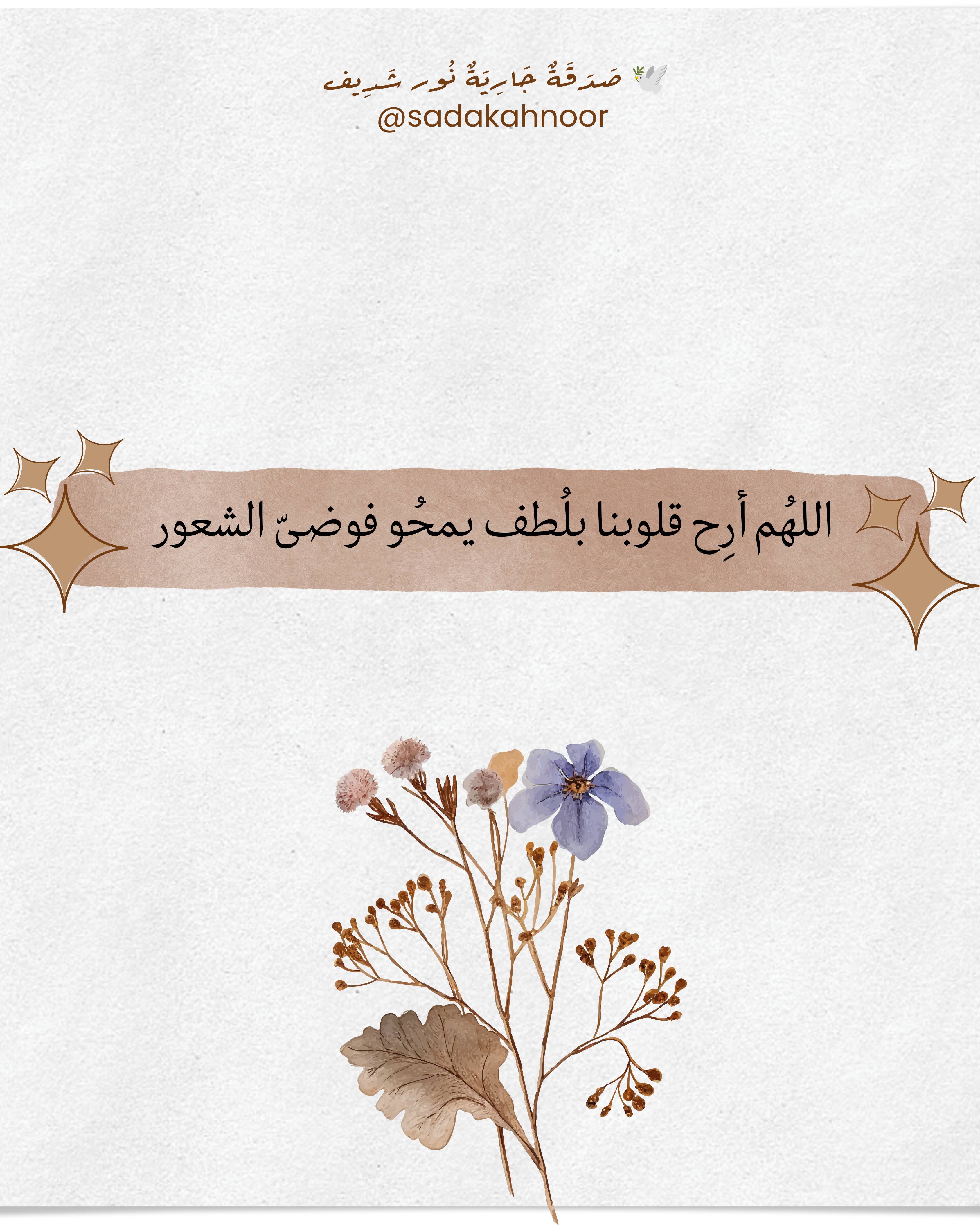 دعاء الطمأنينة ولطف القلوب • اللَّهُمَّ أَنْزِلْ عَلَىٰ قَبْرِهَا الضِّيَاءَ وَالنُّورَ وَالْفُسْحَةَ وَالسُّرُورَ • دعاء لروح نور شريف طرباي • المنصورة