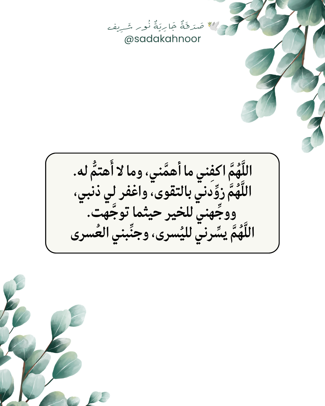 دعاء الكفاية والتيسير والزاد من التقوى • اللَّهُمَّ يَسِّرْ لَنَا الْخَيْرَ حَيْثُمَا كَانَ وَاجْعَلْ قَبْرَ نُور رَوْضَةً مِنْ رِيَاضِ الْجَنَّةِ • دعاء لروح نور شريف طرباي • المنصورة